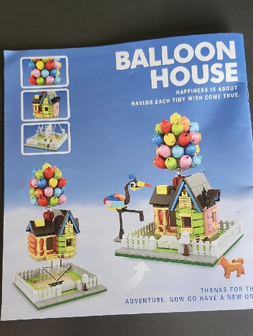 Balloon House Building Set - Colorful Floating Home - Picture 2 of 5